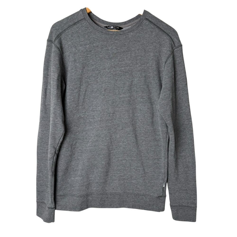 The North Face Stretchy‎ Crewneck Sweatshirt in Gray, Size Small